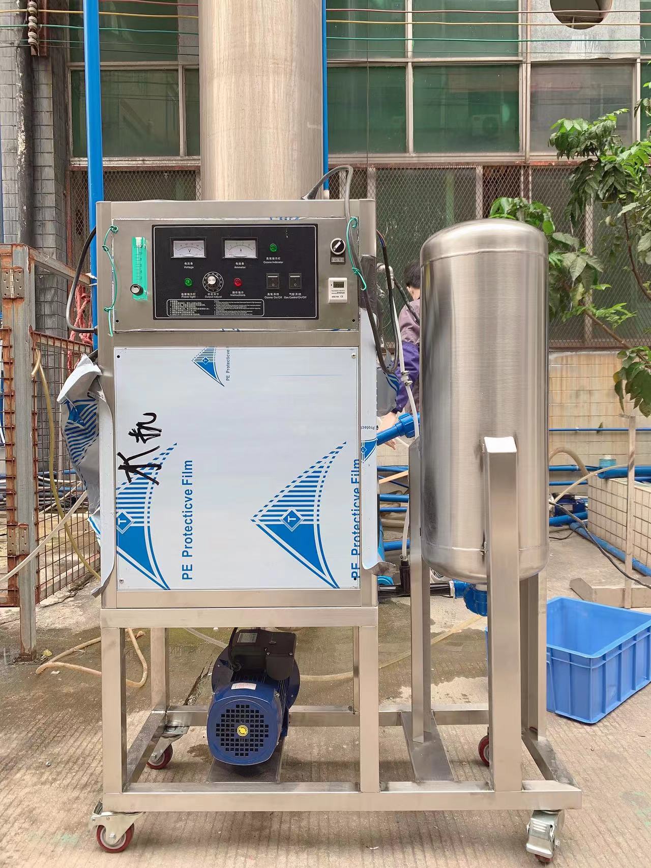 高濃度臭氧水機氧氣源30g臭氧水機（水產專用）